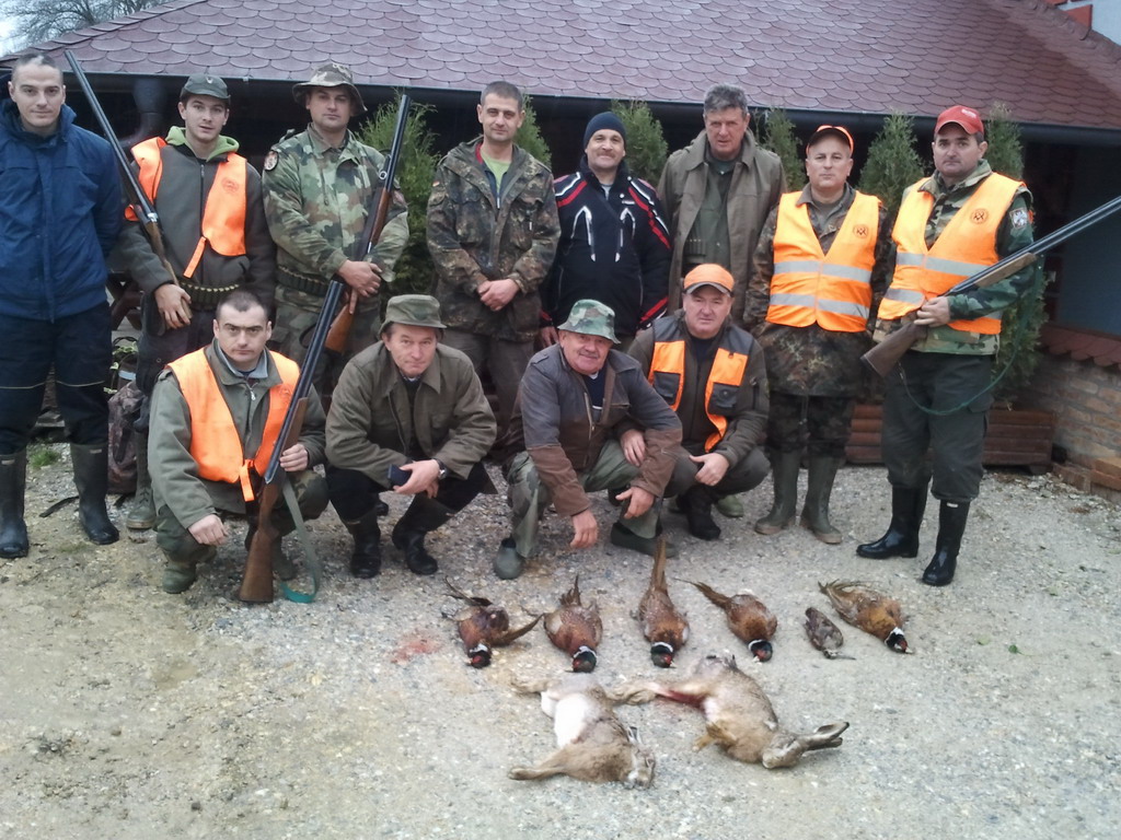 Lovci Lasova u gostima LS "Cerjak" decembar 2014.