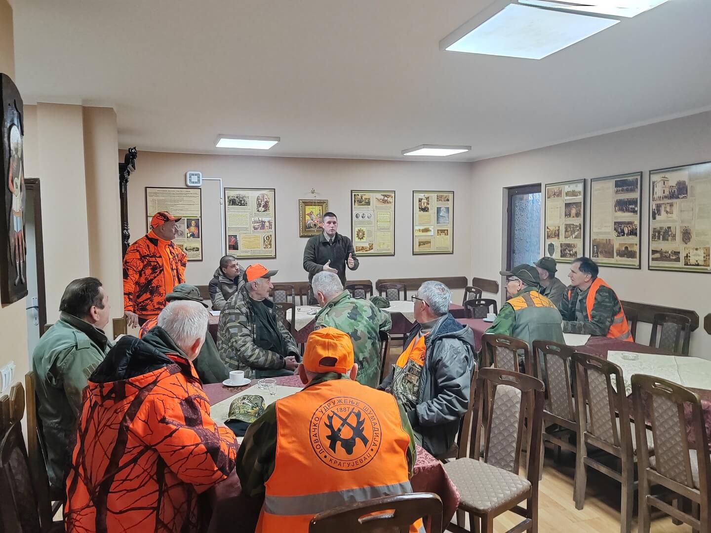 Групни лов за почасне чланове 22.01.2026.године