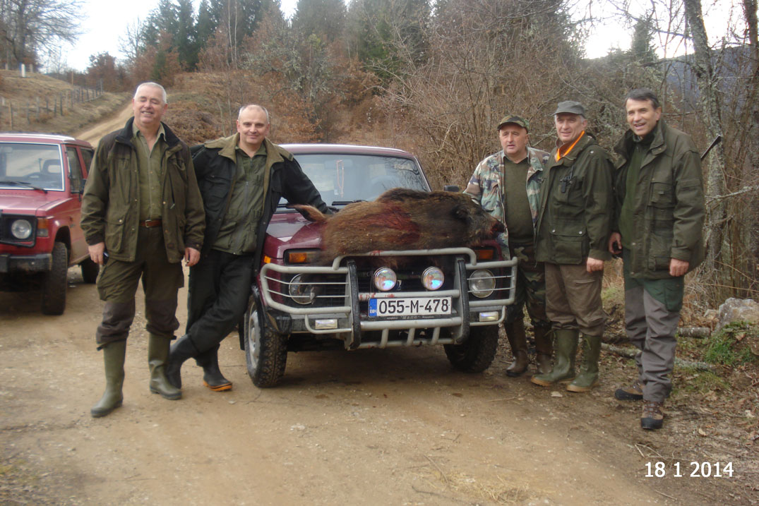 Lov u Foči 18.01.2014.godine